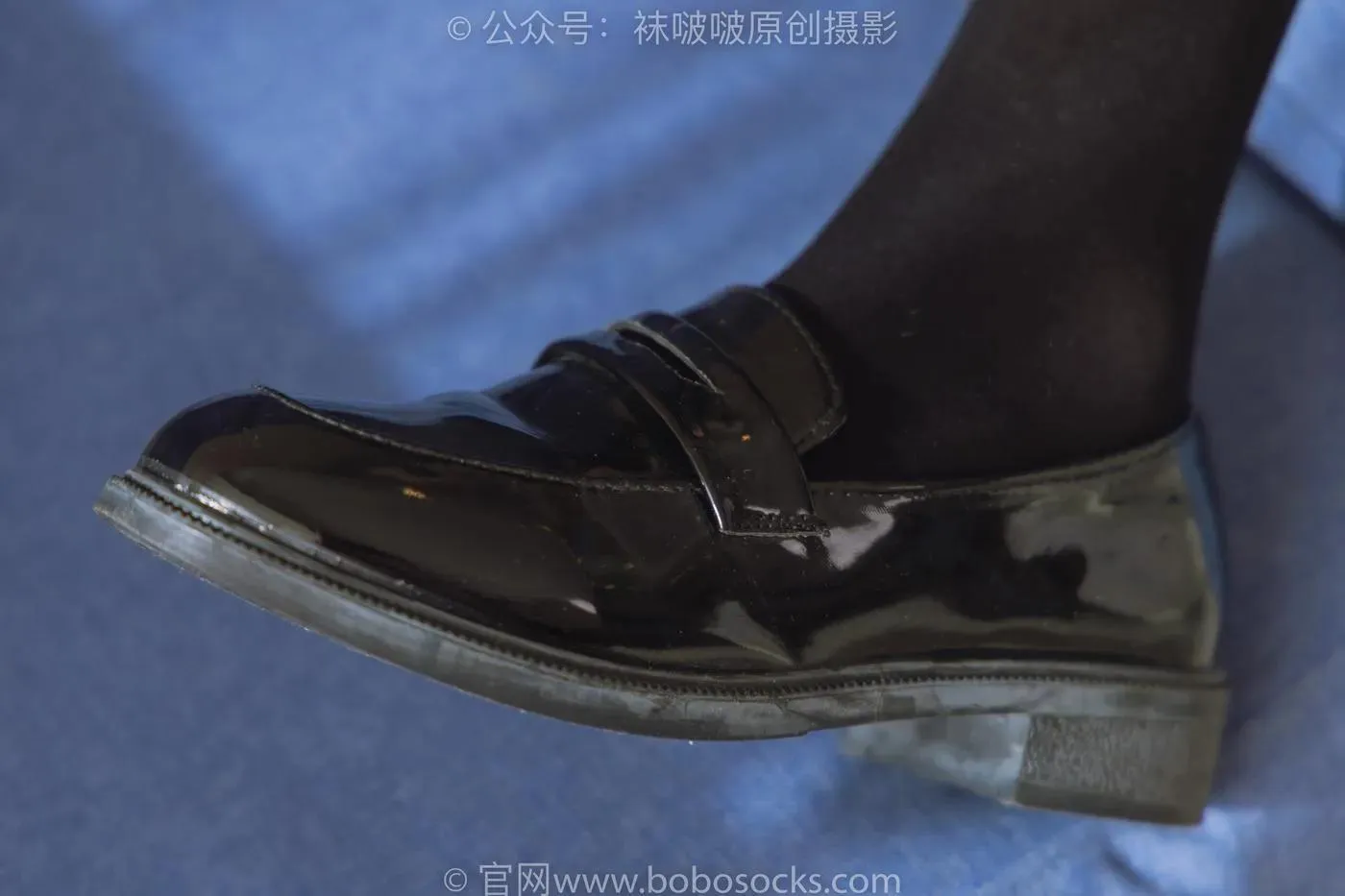 [BoBoSocks袜啵啵]NO.184 小甜豆-黑皮鞋、厚黑丝 [140P]插图7